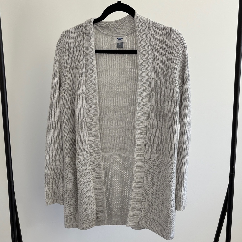 Old Navy Women's Light Gray Cardigan